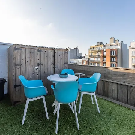 With Sunny Rooftop Terrace Near The Sea * Middelkerke